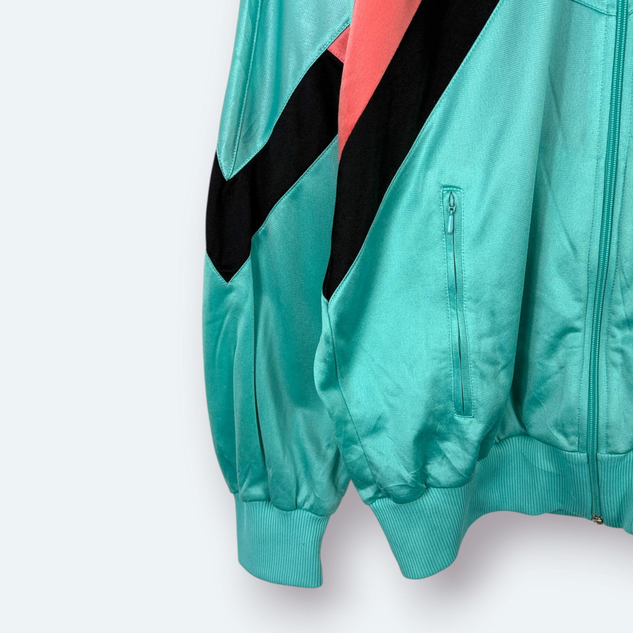 Adidas Vintage Trainingsjacke Blau L – Foto 4