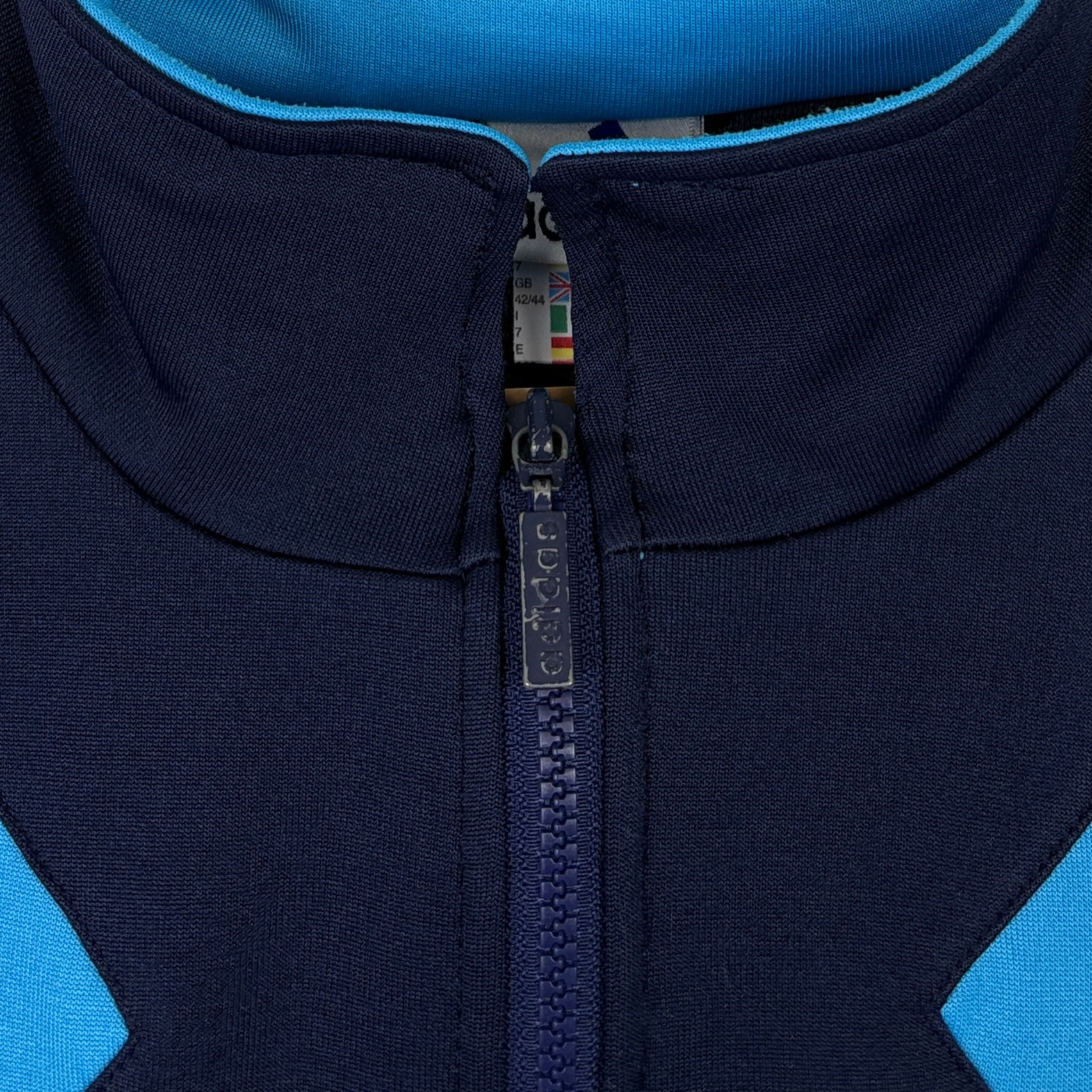 Adidas Vintage Trainingsjacke Blau L – Foto 5