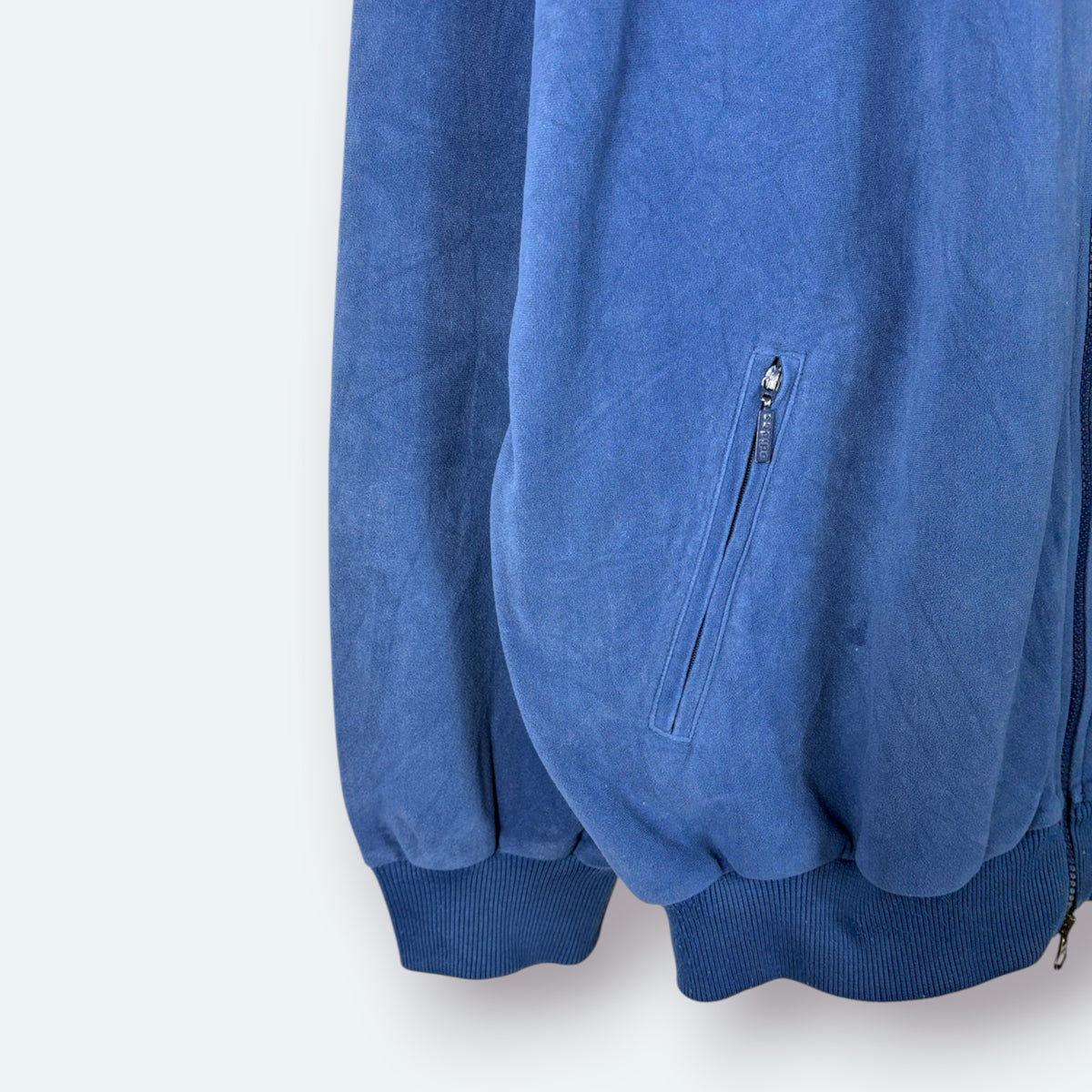 Adidas Vintage Trainingsjacke Blau L – Foto 6