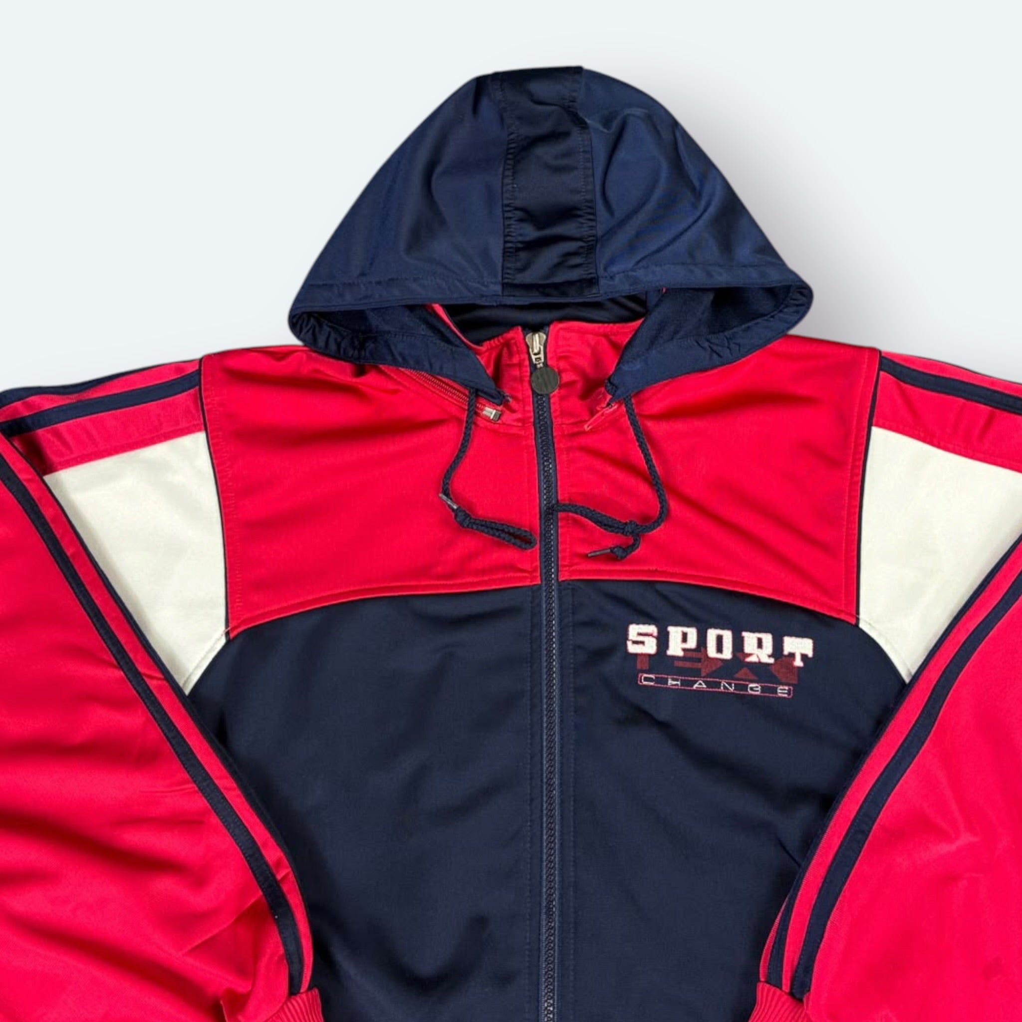 Adidas Vintage Trainingsjacke Blau M