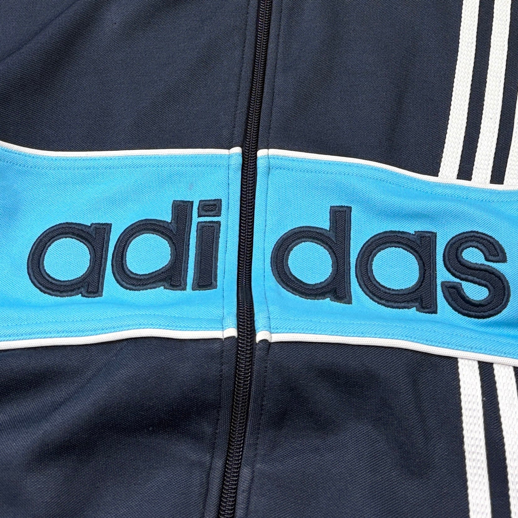 Adidas Vintage Trainingsjacke Blau M – Foto 3