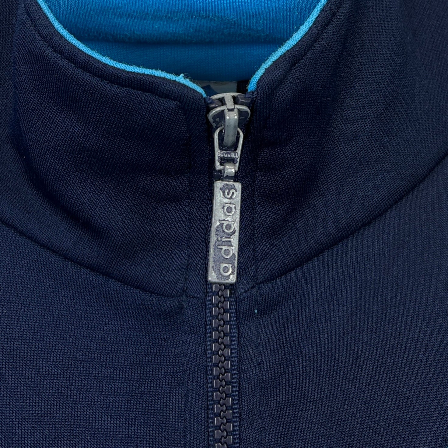 Adidas Vintage Trainingsjacke Blau M – Foto 5