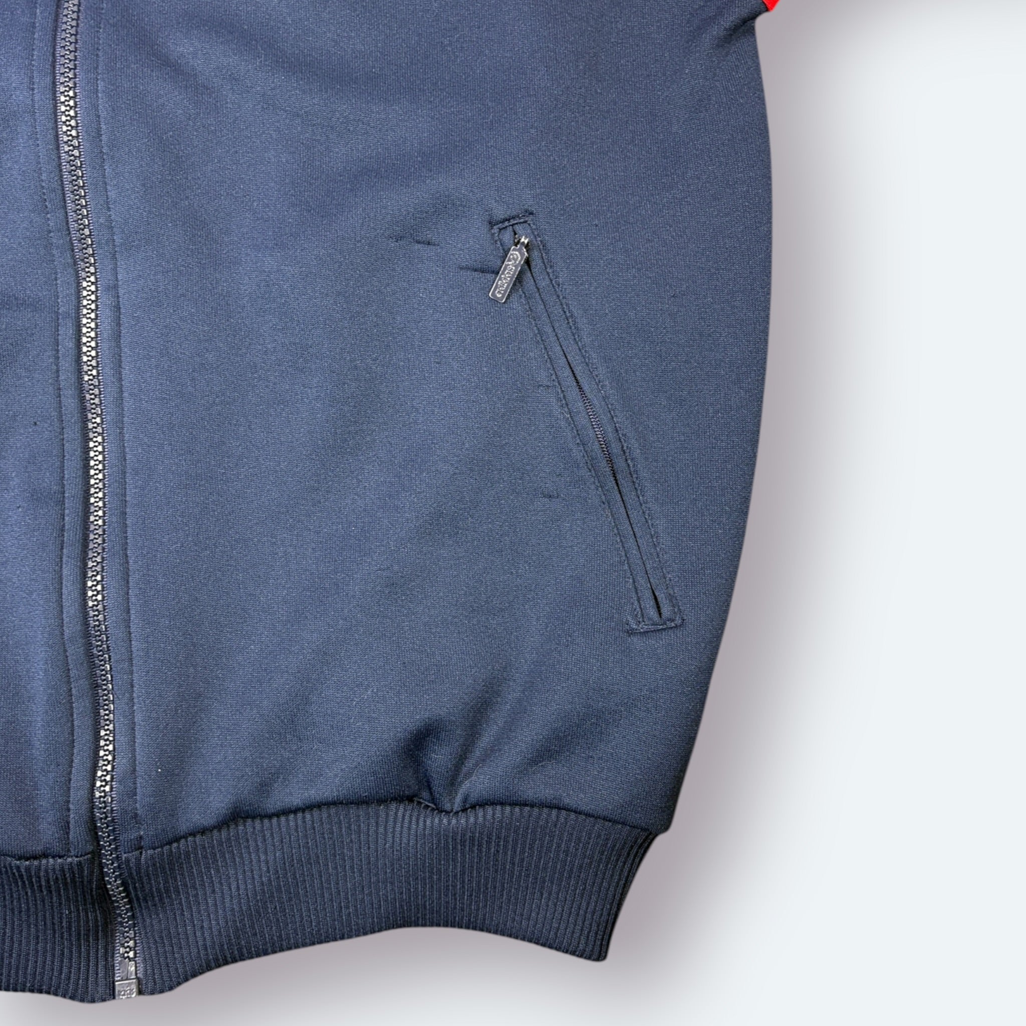 Adidas Vintage Trainingsjacke Blau S – Foto 5