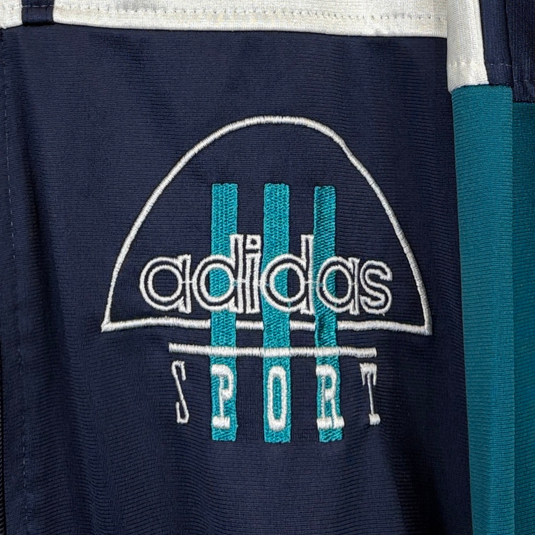 Adidas Vintage Trainingsjacke blau XL – Foto 2