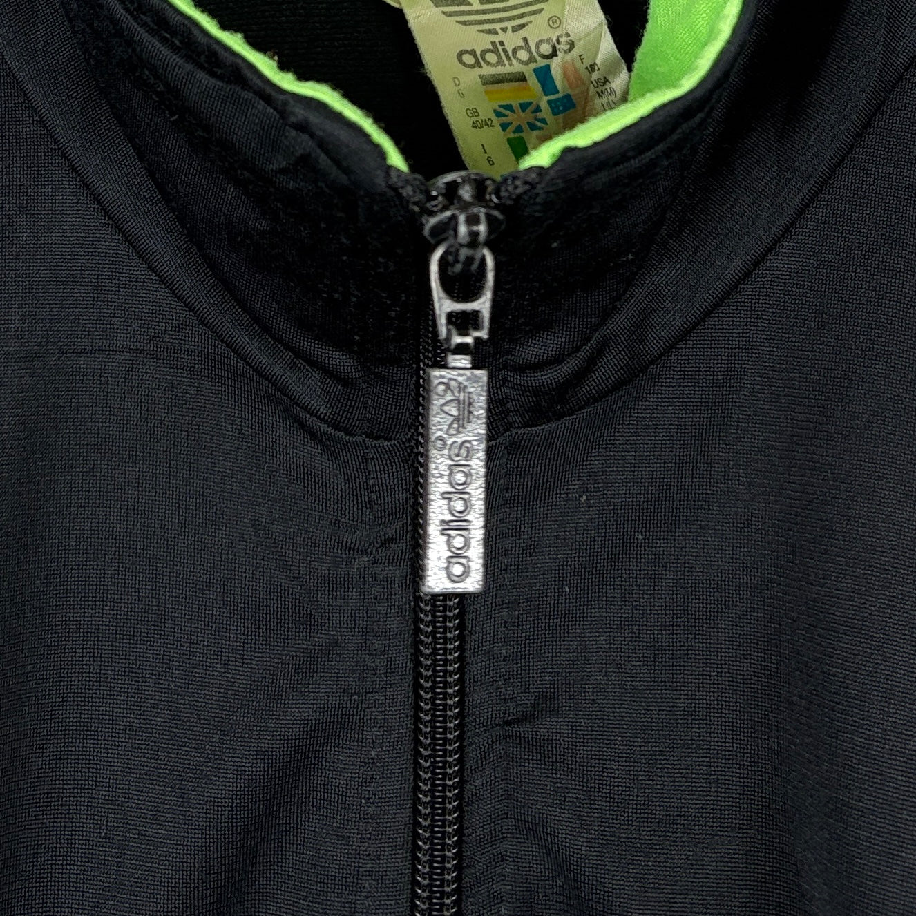 Adidas Vintage Trainingsjacke Colorblock Schwarz M – Foto 6