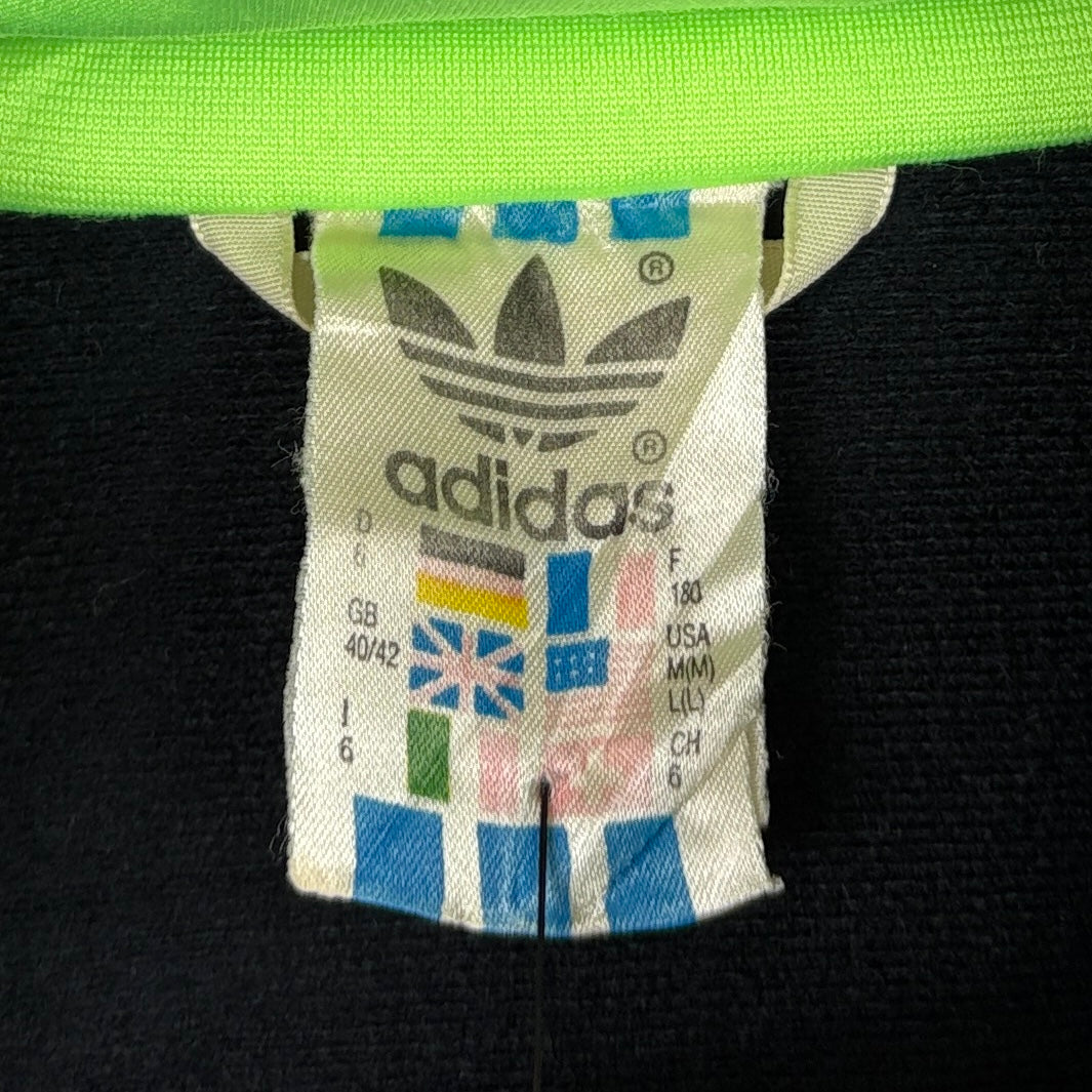 Adidas Vintage Trainingsjacke Colorblock Schwarz M – Foto 7