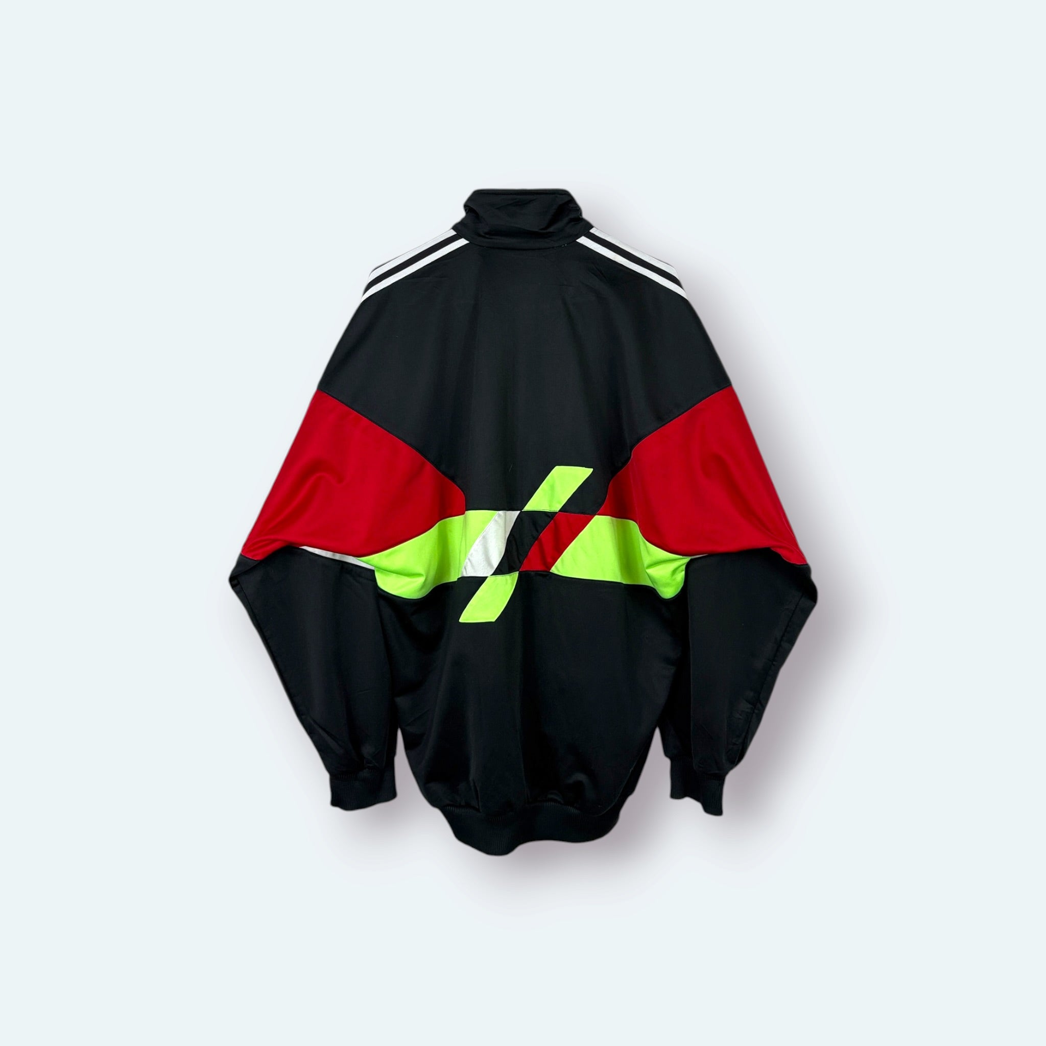 Adidas Vintage Trainingsjacke Colorblock Schwarz M – Foto 9