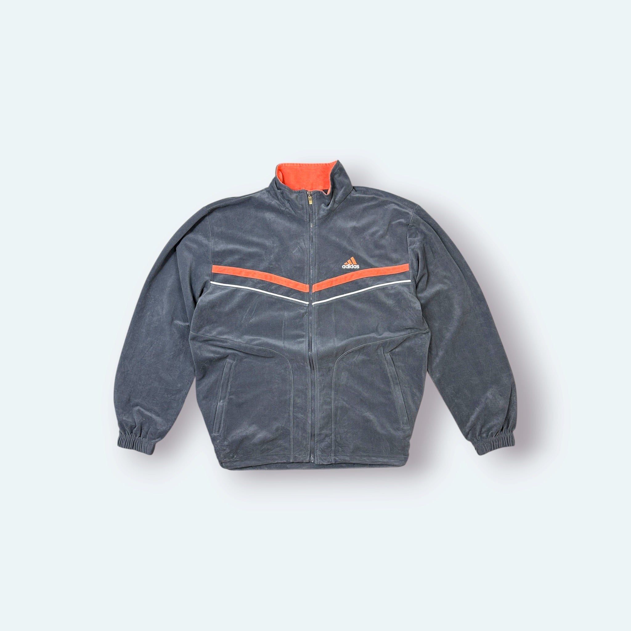 Adidas Vintage Trainingsjacke Grau XL