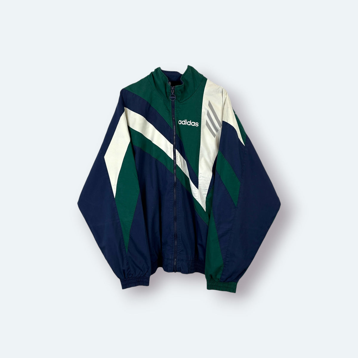 Adidas Vintage Trainingsjacke Grün L