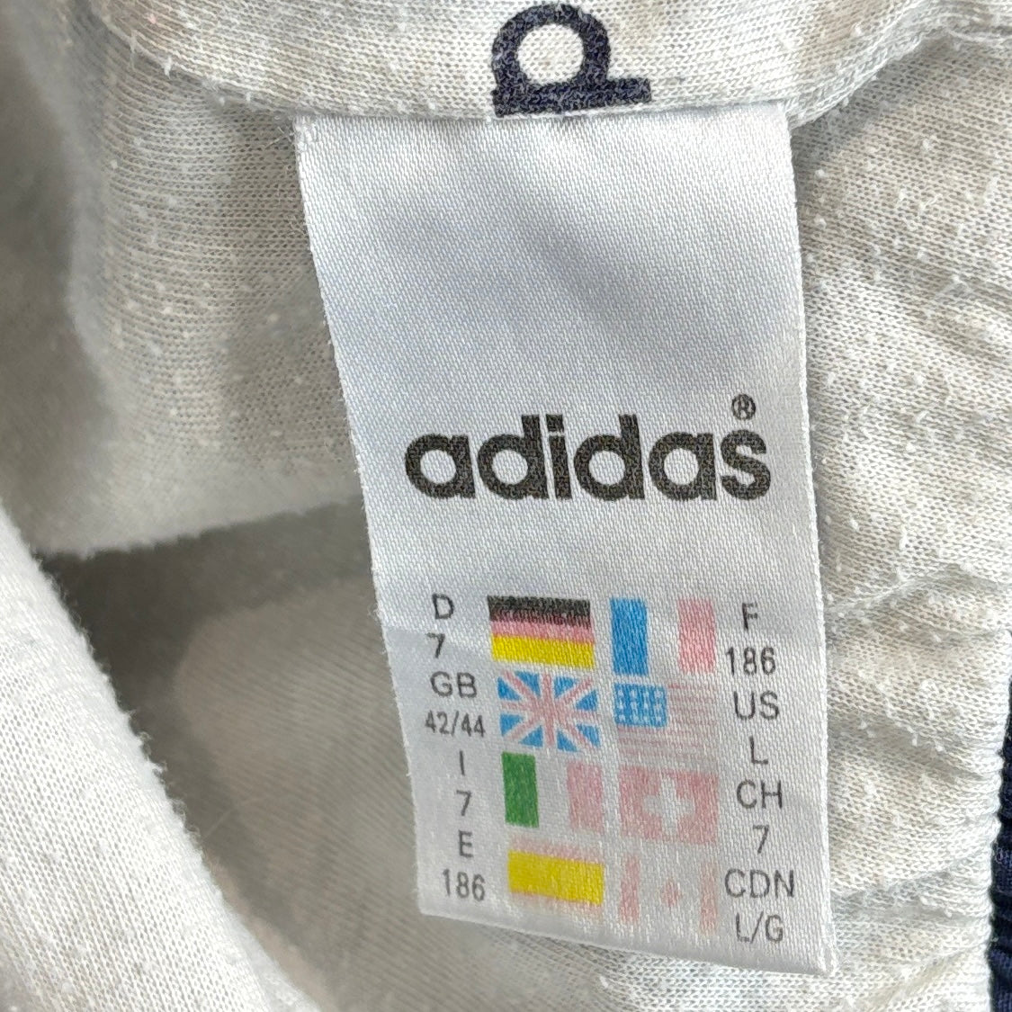 Adidas Vintage Trainingsjacke Grün L – Foto 7