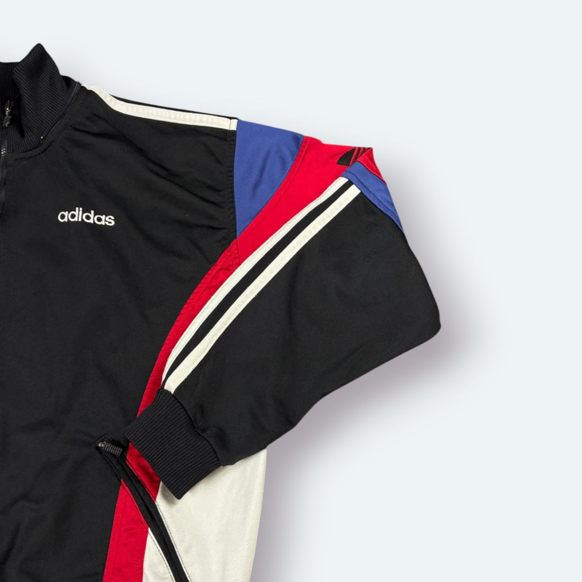 Adidas Vintage Trainingsjacke Schwarz – Foto 3