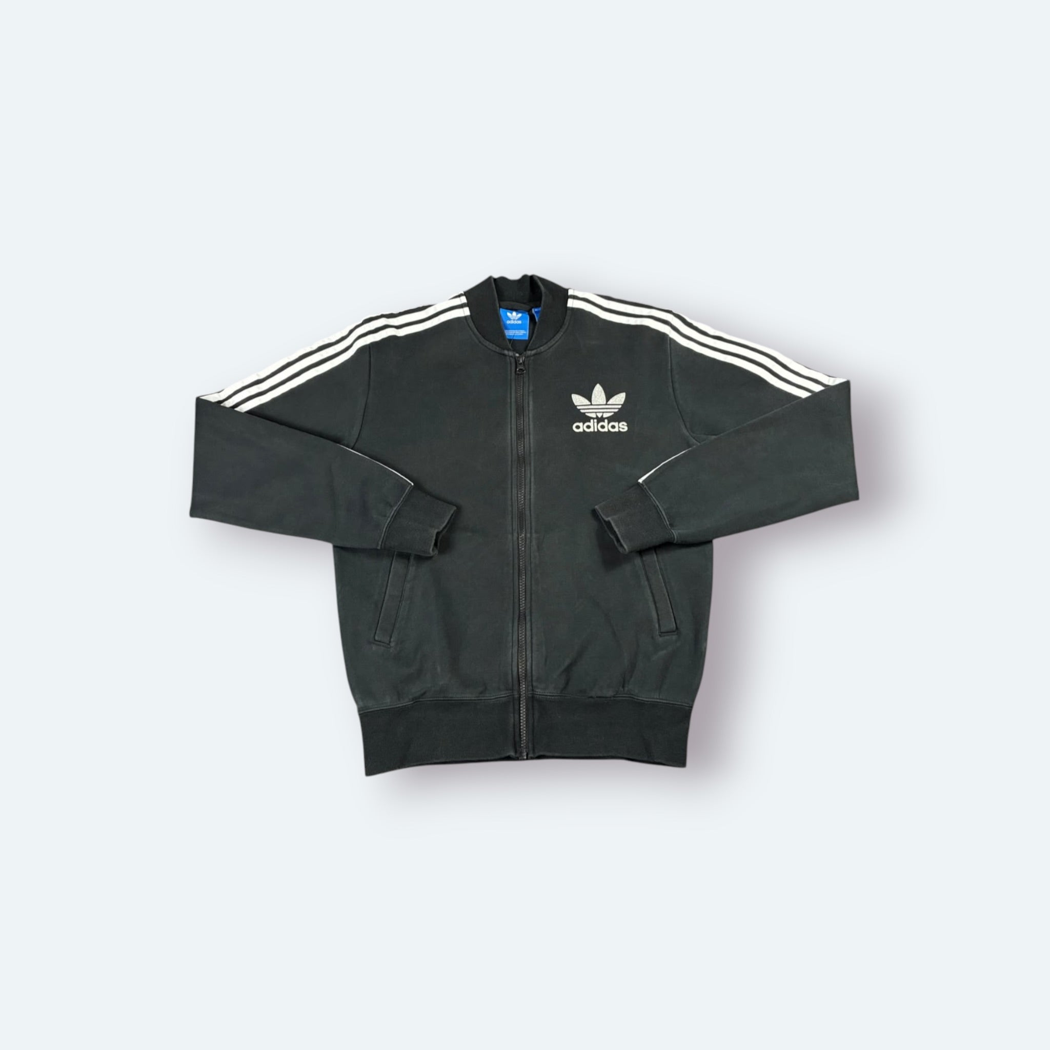 Adidas Vintage Trainingsjacke Schwarz S – Foto 3