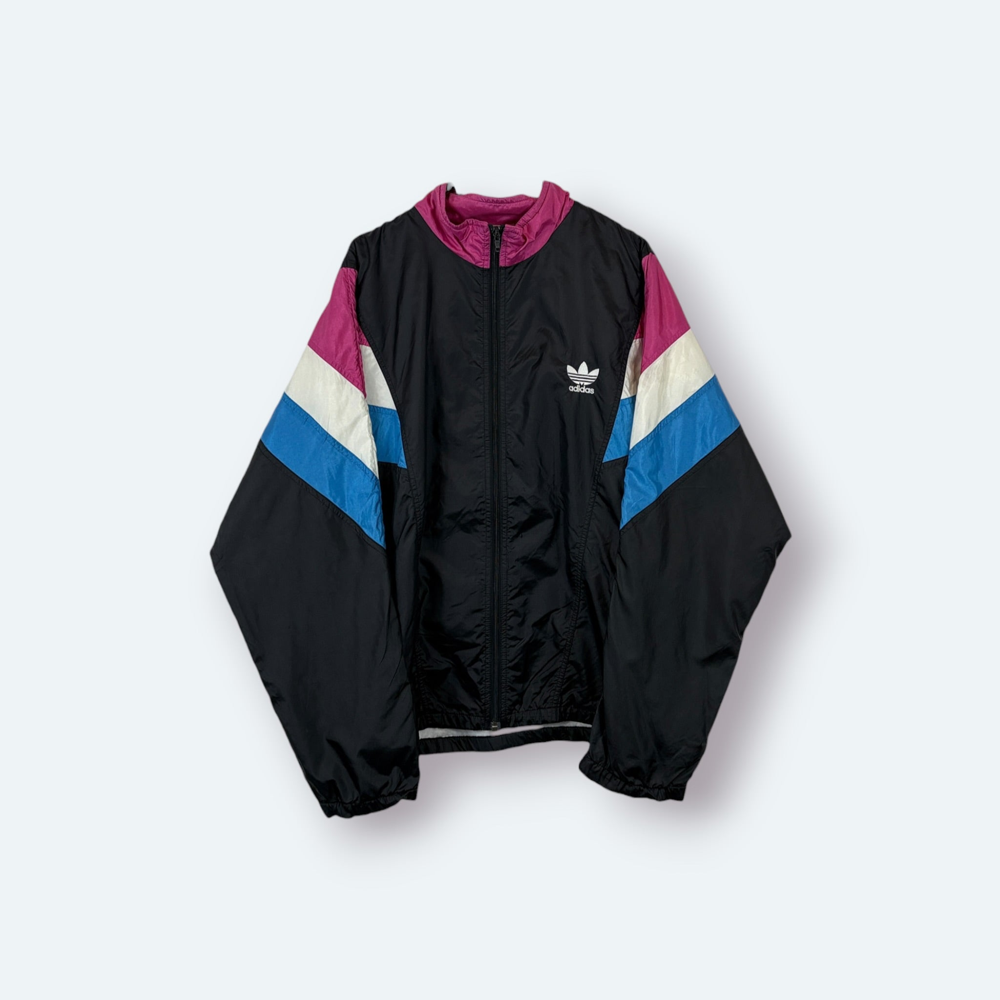 Adidas Vintage Trainingsjacke Schwarz XXL