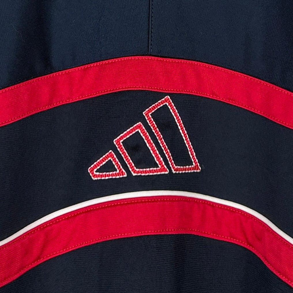 Adidas Vintage Trainingsjacke Streifen Blau L – Foto 11