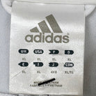 Adidas Vintage Trainingsjacke Streifen Weiß XL – Foto 3