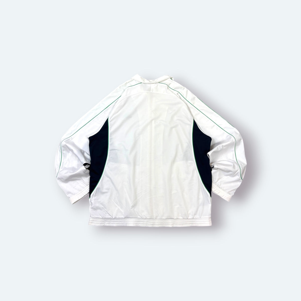 Adidas Vintage Trainingsjacke Streifen Weiß XL – Foto 5