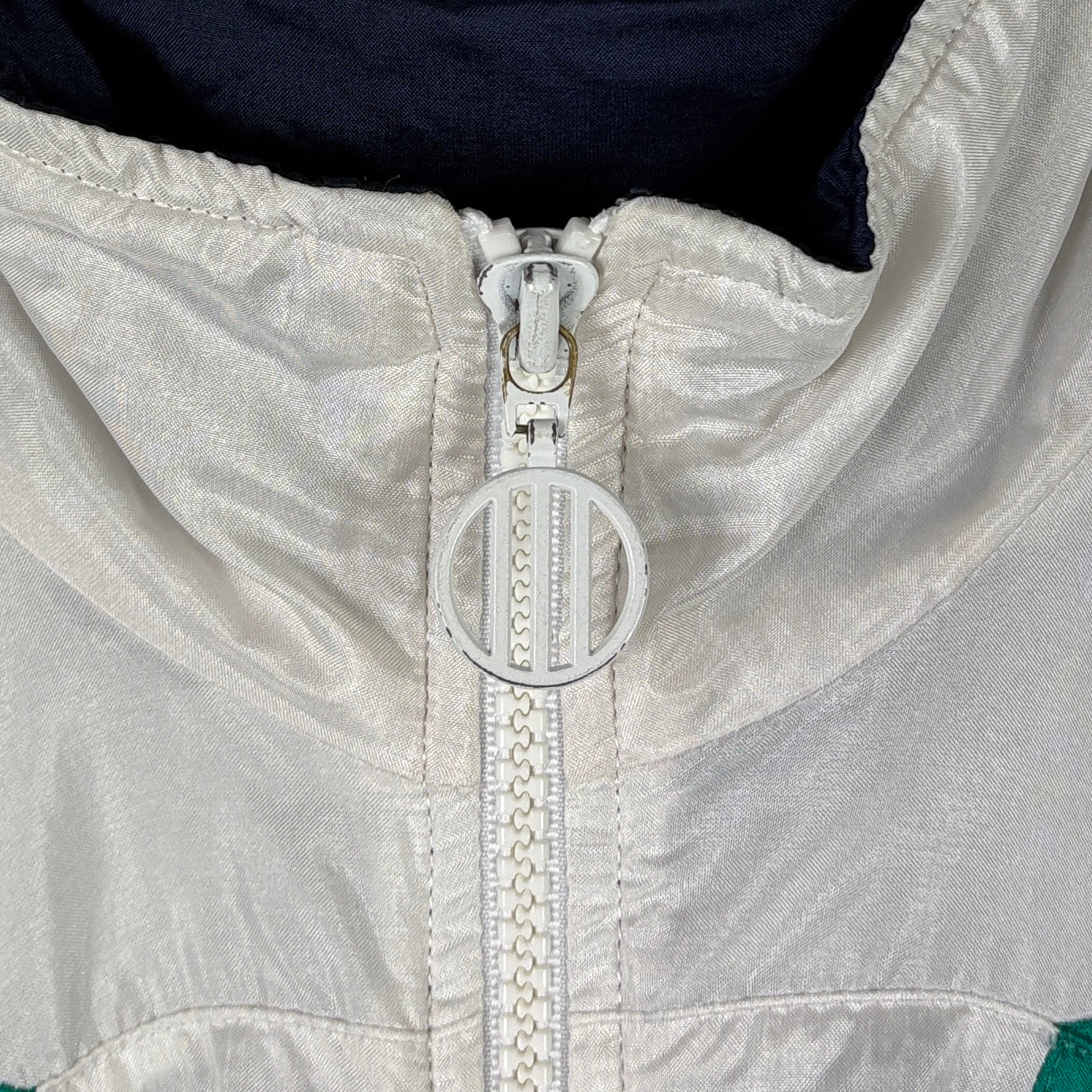 Adidas Vintage Trainingsjacke weiß M – Foto 4