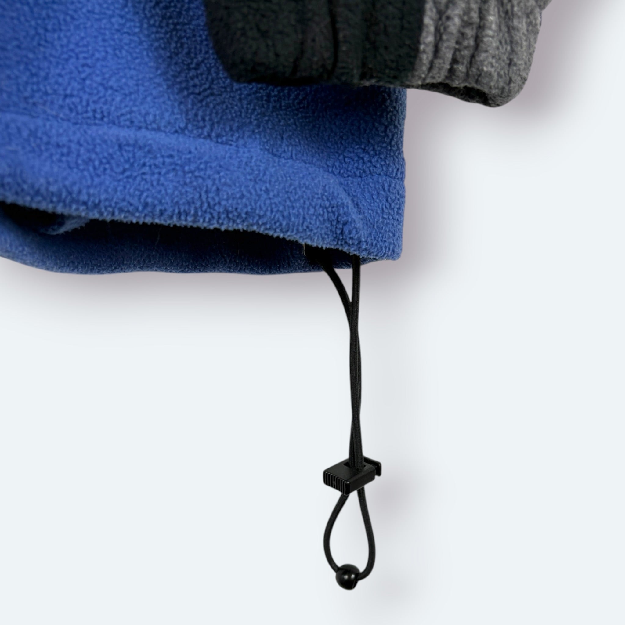 Canda Vintage Fleece Half Zip Colorblock Blau/Schwarz L – Foto 2