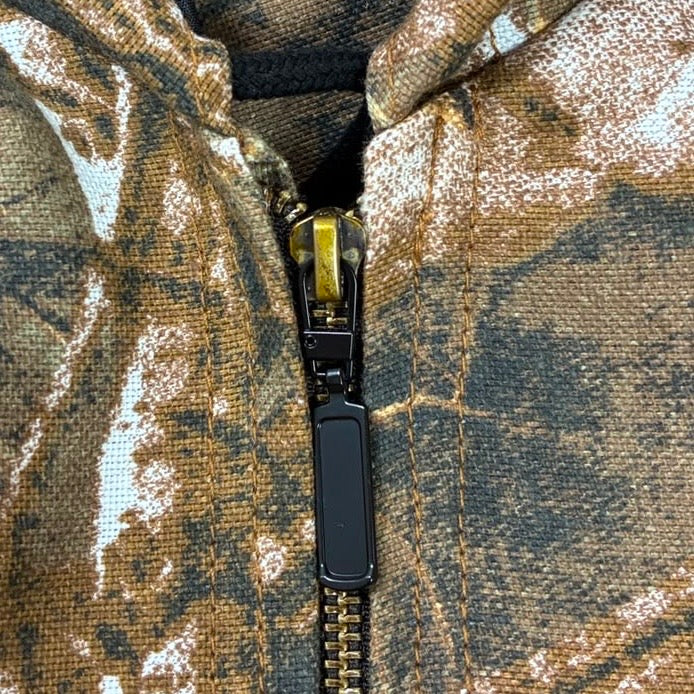Carhartt Vintage Outdoor Jacke Camouflage Braun Grau L – Foto 5