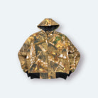 Carhartt Vintage Outdoor Jacke Camouflage Braun Grau L – Foto 7