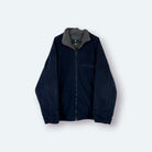 Champion Vintage Fleece Jacke Dunkelblau XL