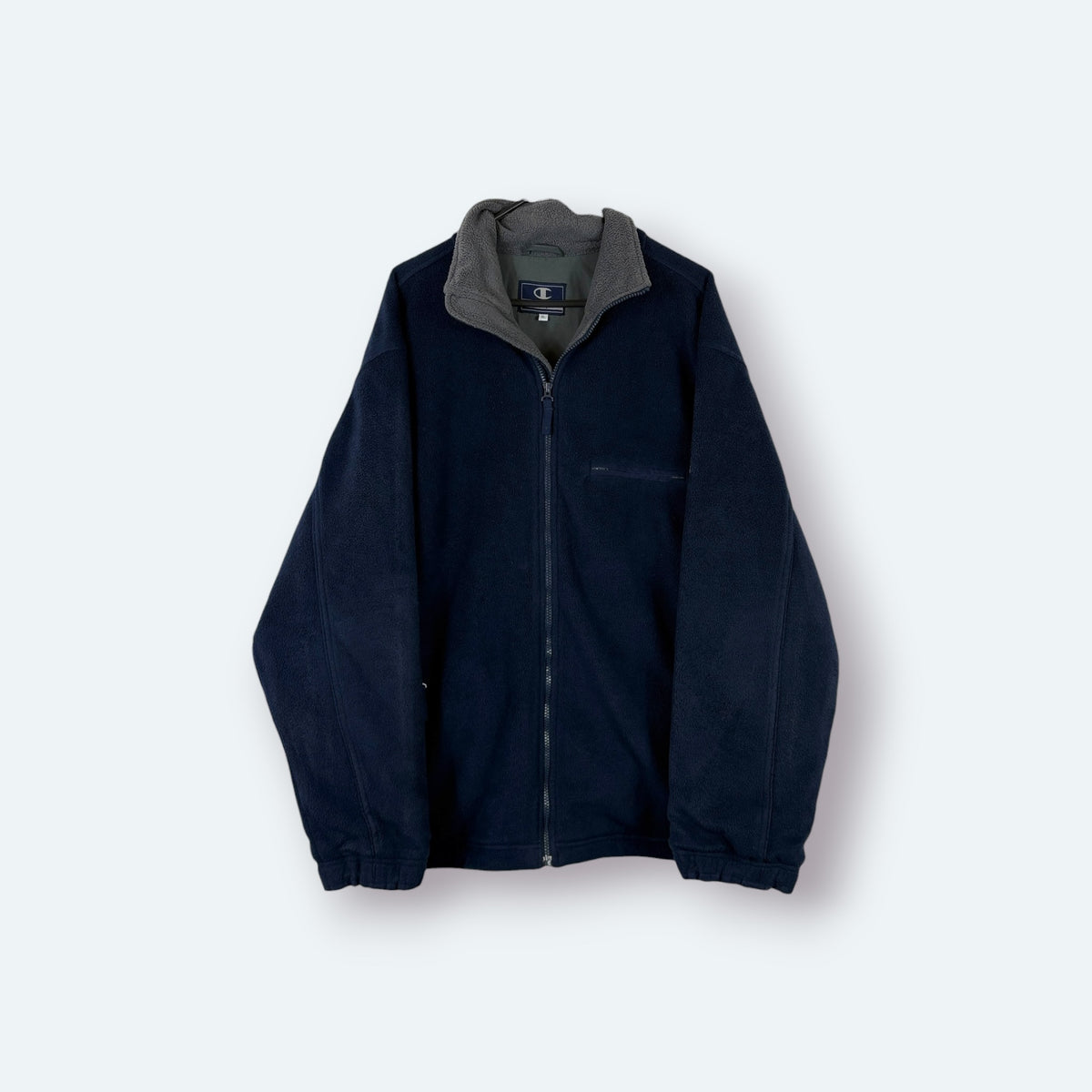 Champion Vintage Fleece Jacke Dunkelblau XL
