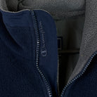 Champion Vintage Fleece Jacke Dunkelblau XL – Foto 4