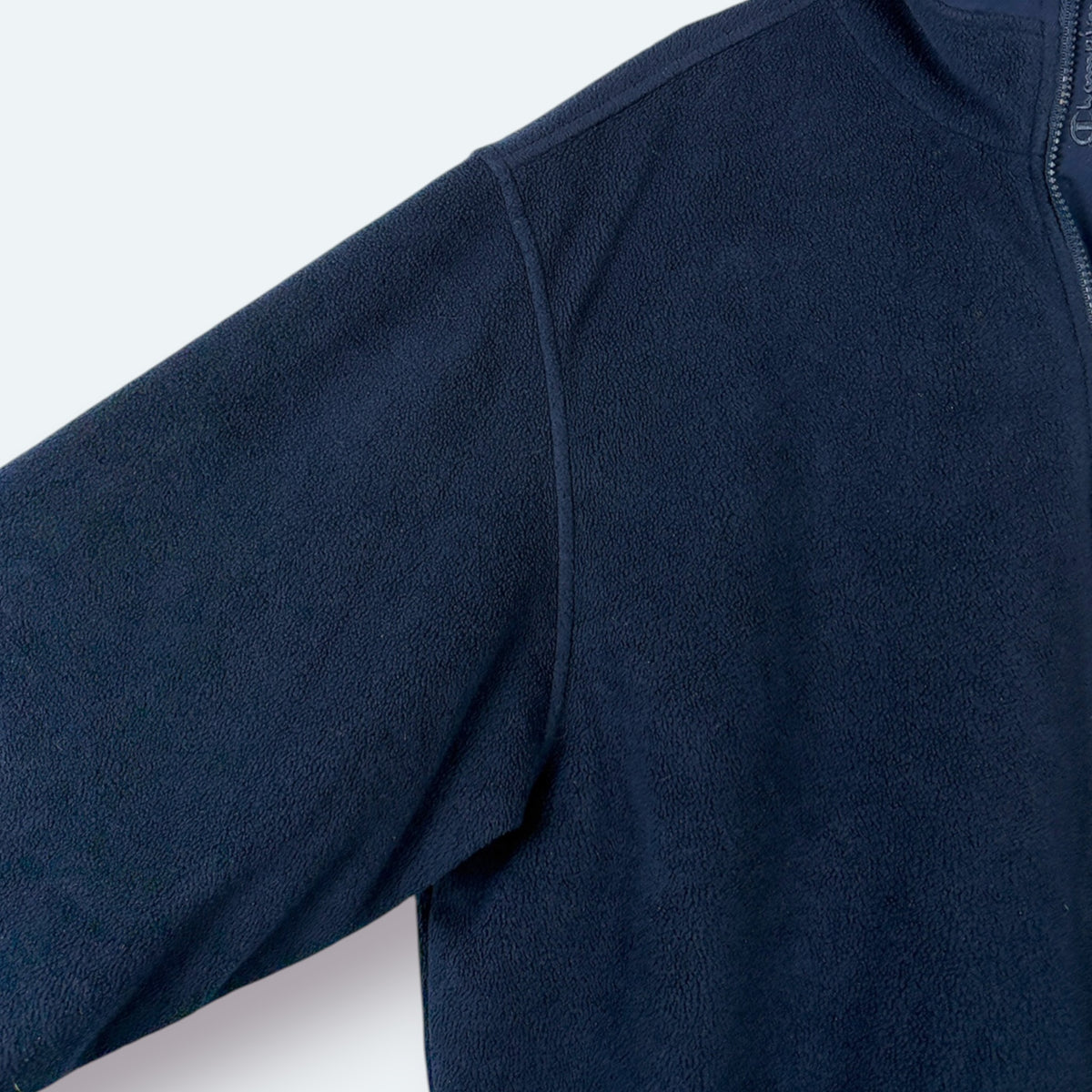 Champion Vintage Fleece Jacke Dunkelblau XL – Foto 5
