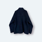 Champion Vintage Fleece Jacke Dunkelblau XL – Foto 7