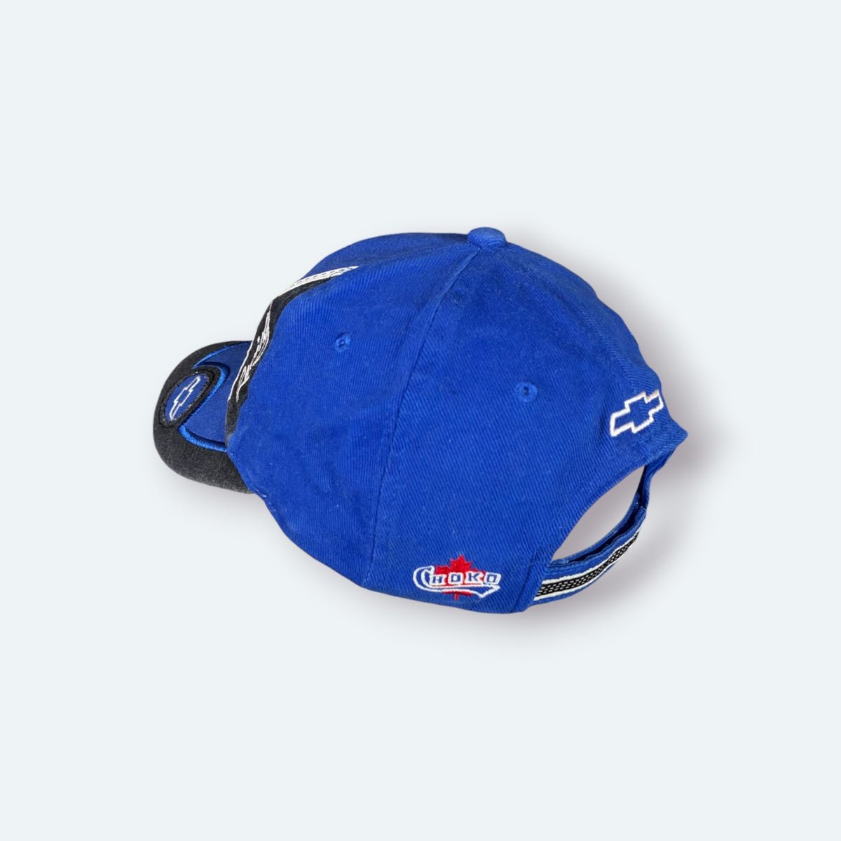 Choko Motorsports Vintage Cap Chevrolet Racing Blau OS – Foto 3