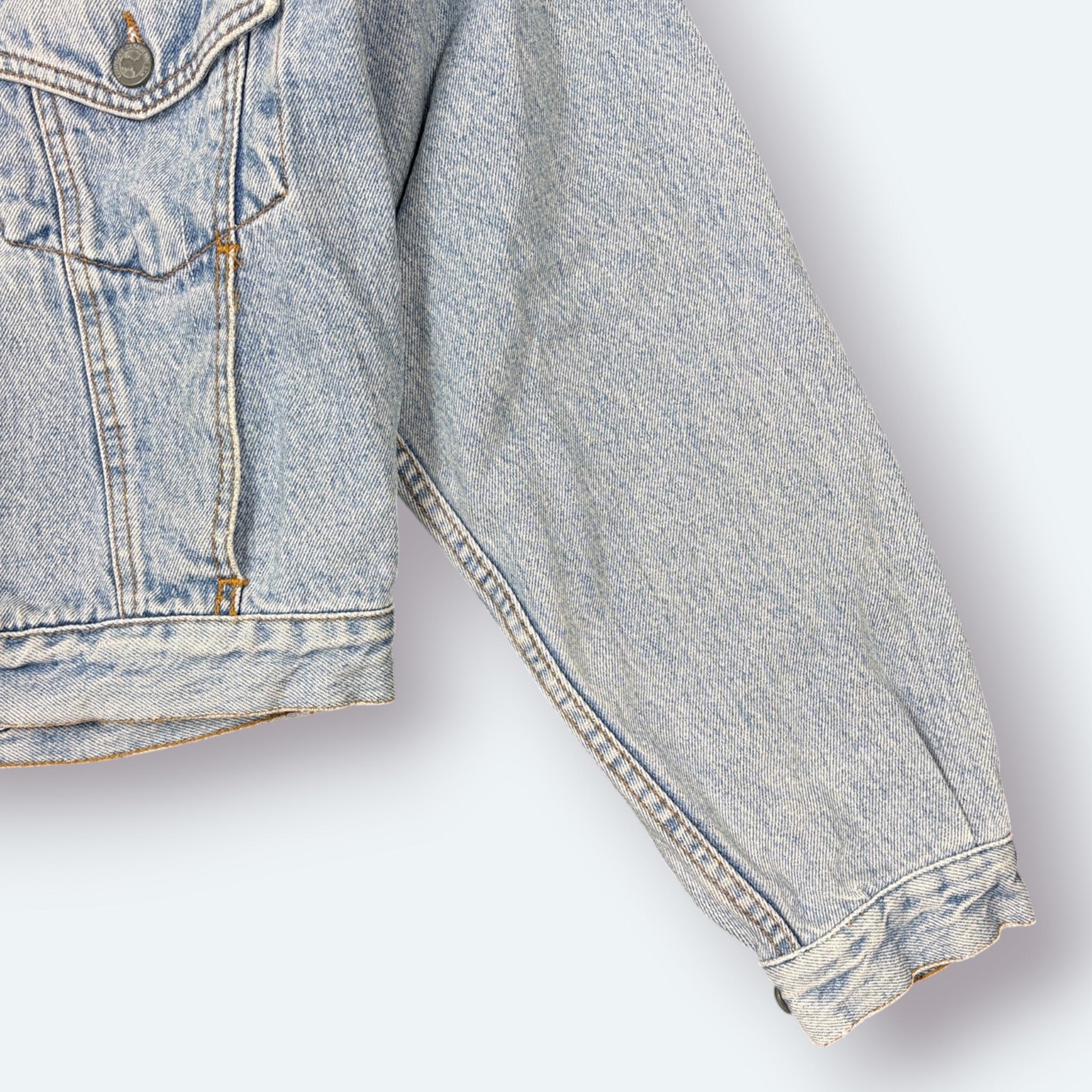 Compagnie Canadienne Vintage Jeansjacke Blau S – Foto 4