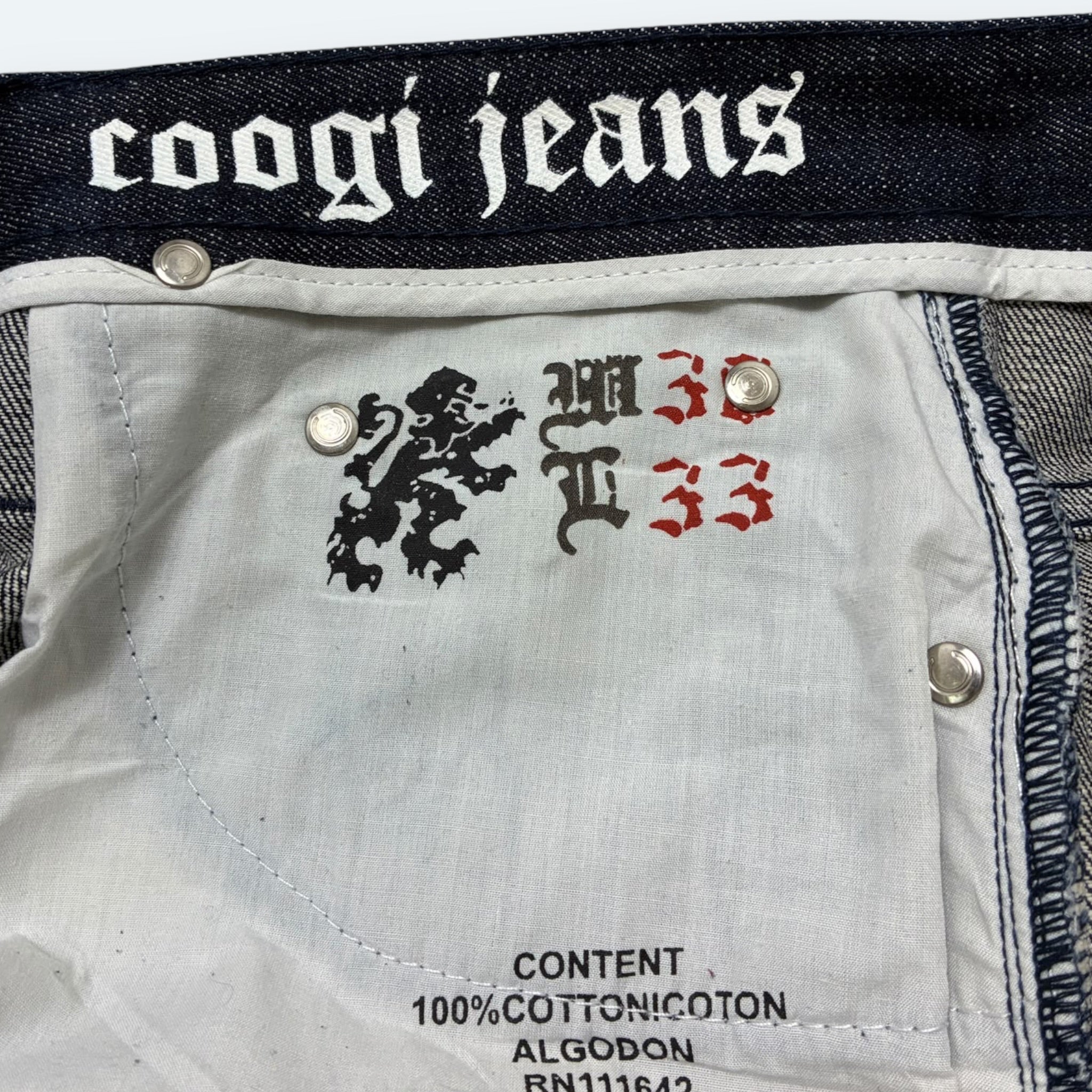 Coogi Vintage Jeans Blau W38/L33 – Foto 9