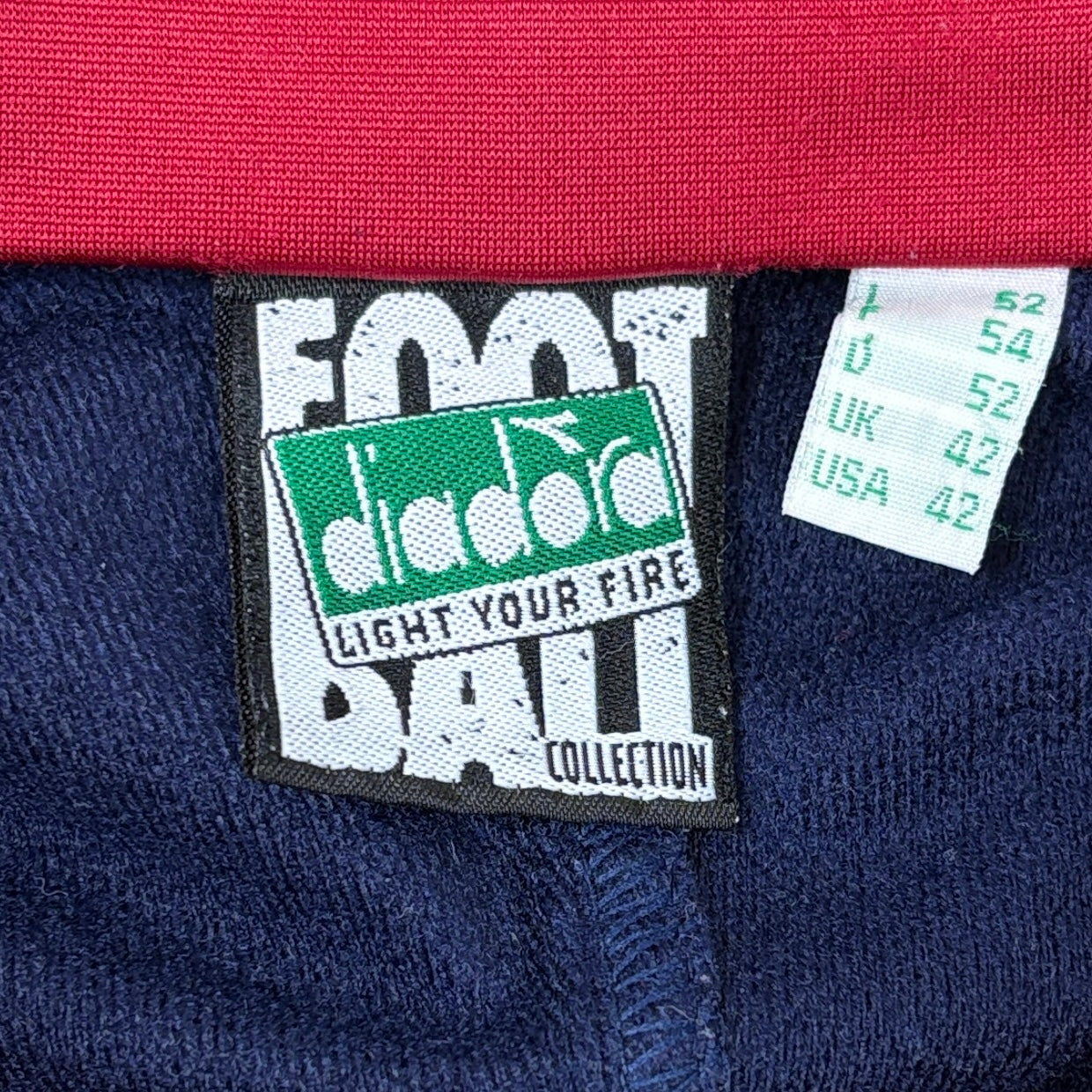 Diadora Vintage Trainingsjacke Blau XL – Foto 5