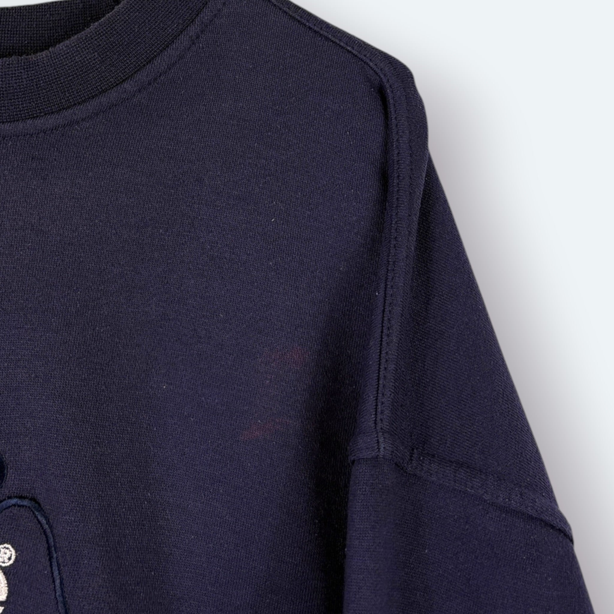 Ellesse Vintage Sweater Logo-Stick Blau L – Foto 4