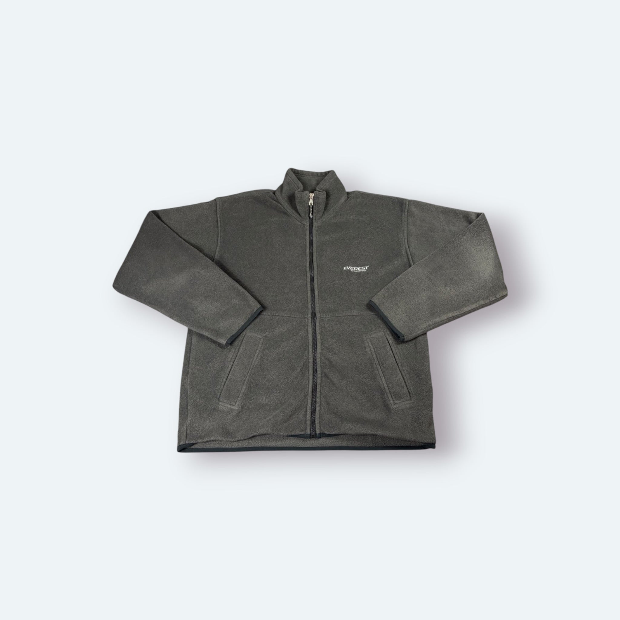 Everest Vintage Fleece Jacke schwarz M