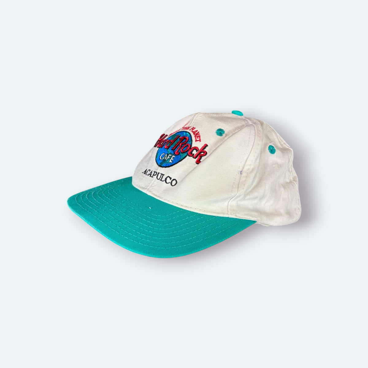 Hard Rock Vintage Cap Acapulco Weiß OSFA – Foto 3
