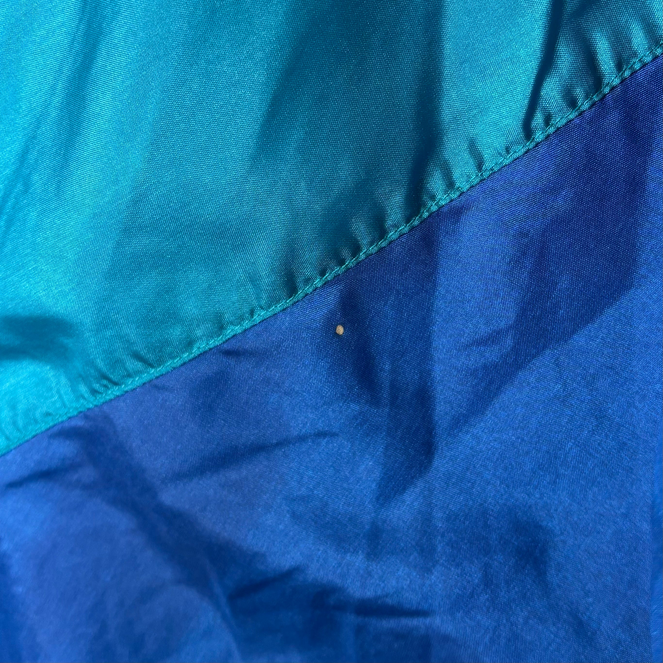 Adidas 80s Vintage Trainingsjacke Weiß Blau M - Vinverse