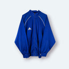 Adidas Vintage Trainingsjacke Blau M - Vinverse
