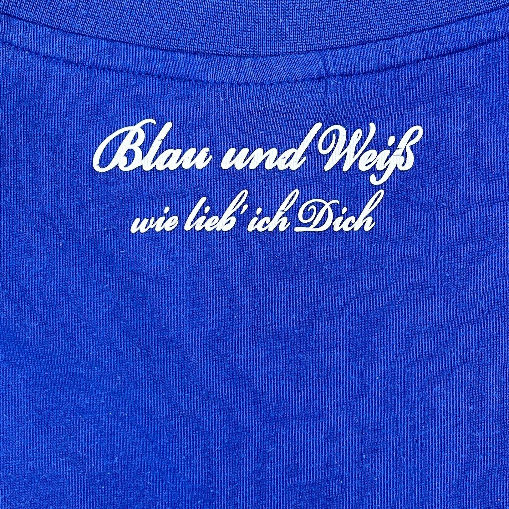 Adidas Vintage T-Shirt Schalke Blau M - Vinverse