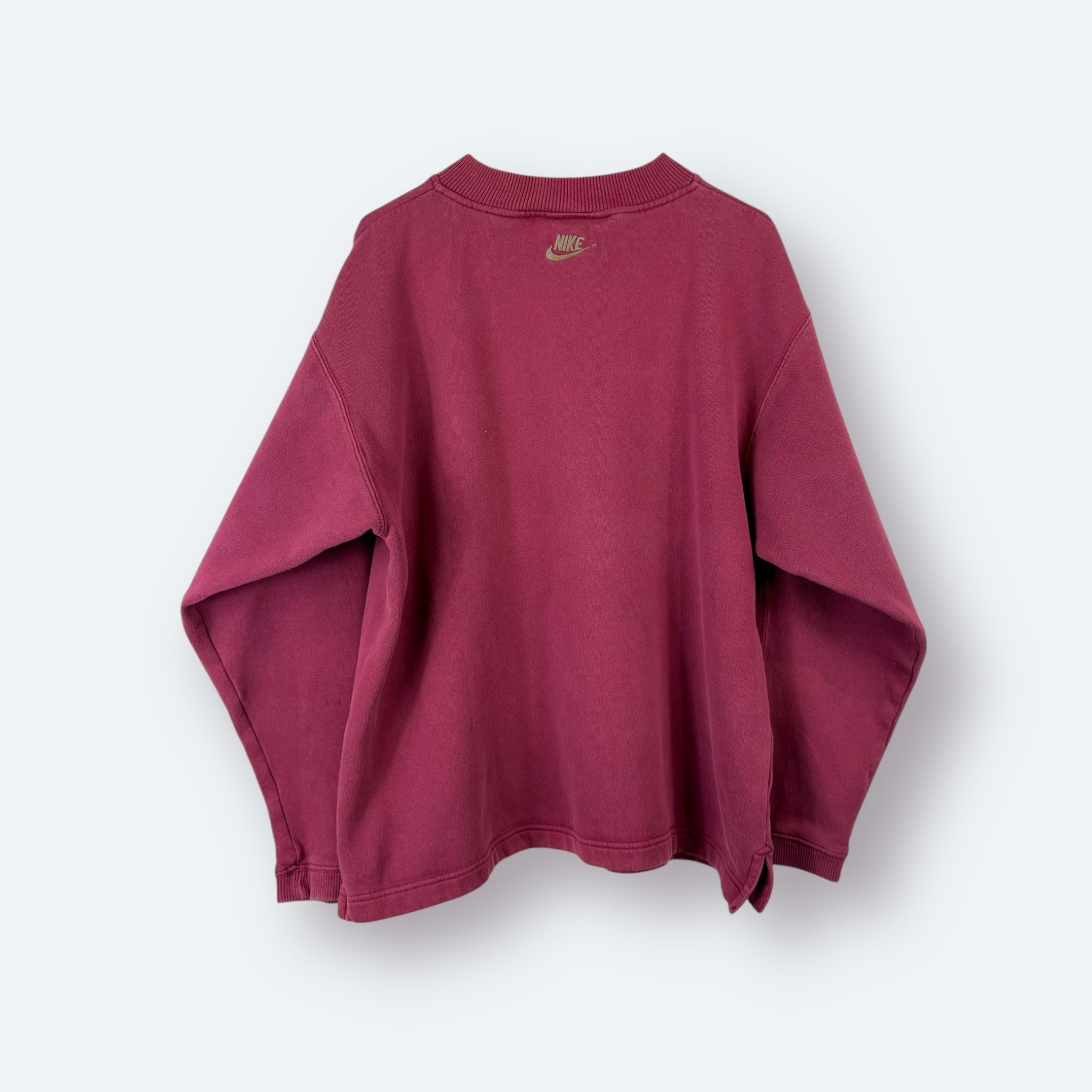 Nike 90s Vintage Sweater Weinrot M - Vinverse