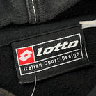 Lotto 2000s Hoodie Schwarz M - Vinverse