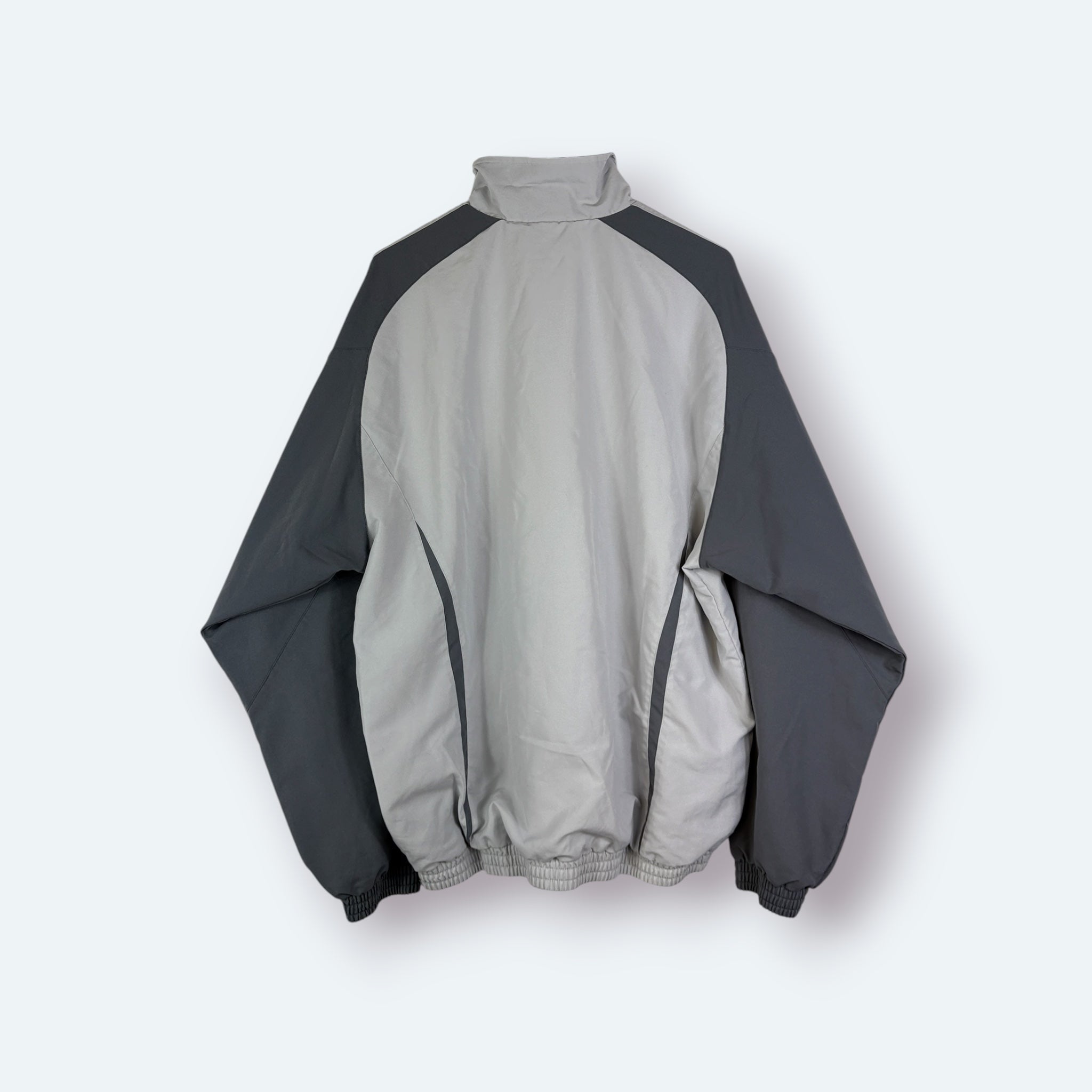 Adidas Vintage Trainingsjacke Grau Rot XL - Vinverse