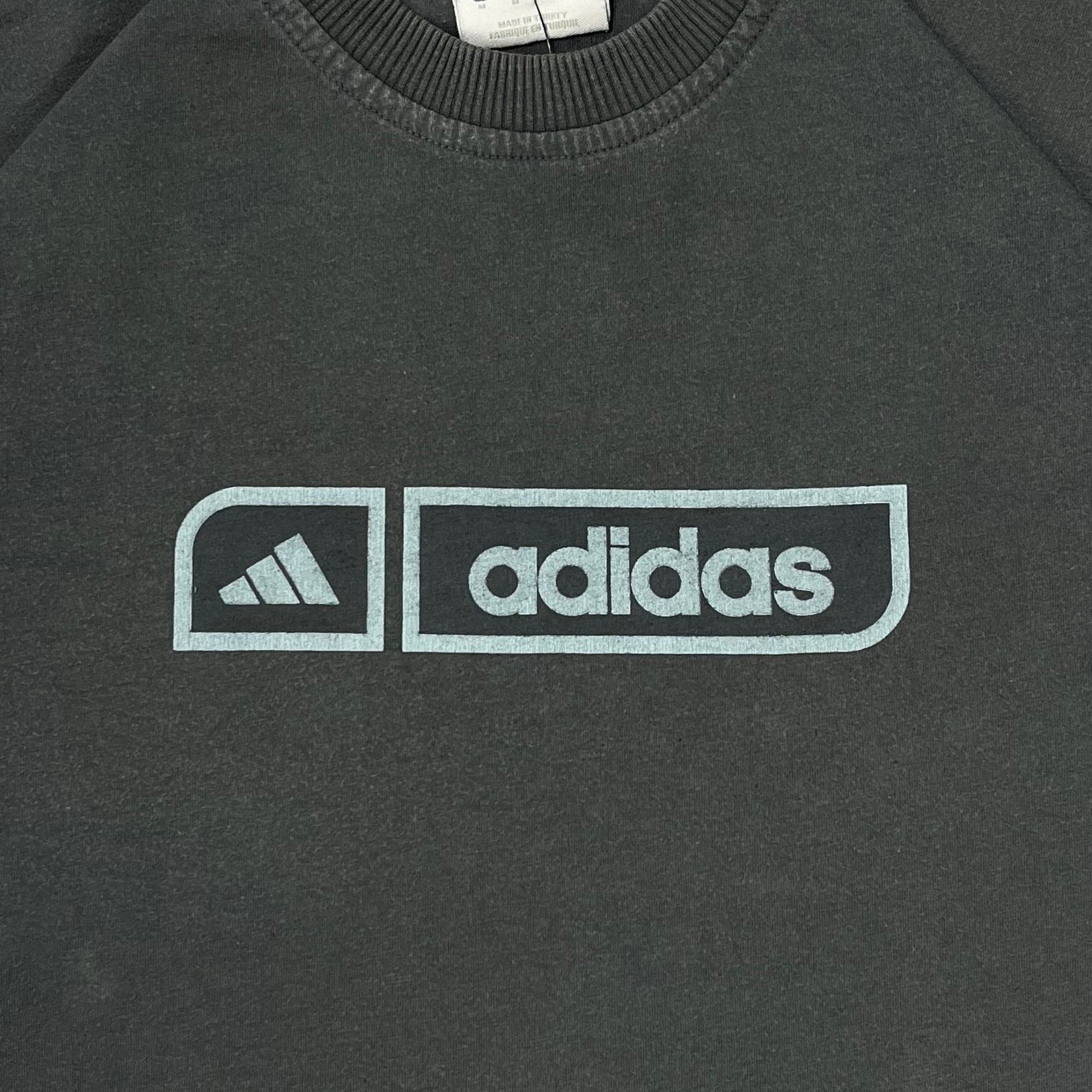 Adidas Vintage T-Shirt Grau M - Vinverse