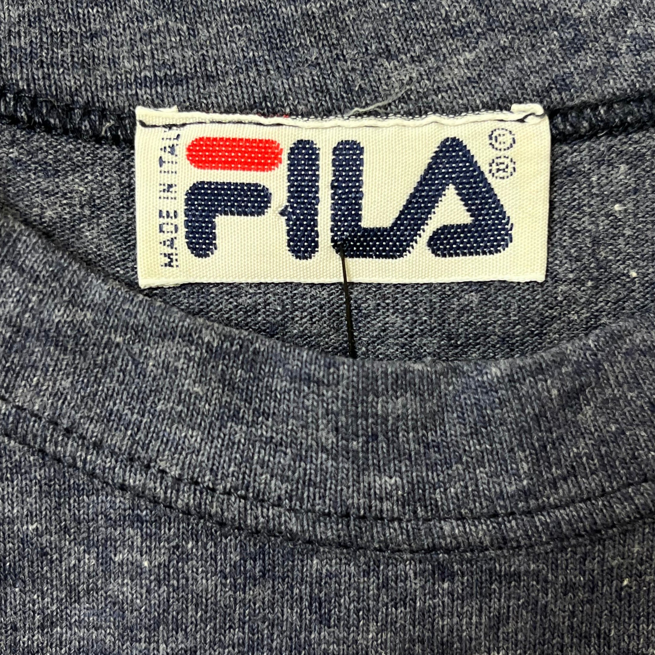 Fila Vintage Shirt 90s Blau M - Vinverse