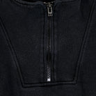 Adidas Vintage Half Zip Sweater 90s Schwarz XL - Vinverse