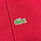Lacoste Vintage Knit Strickpullover Rot S - Vinverse