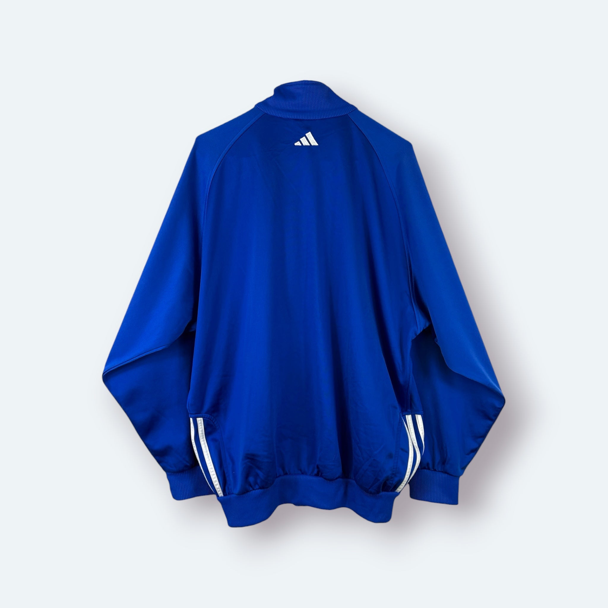 Adidas Vintage Trainingsjacke Blau M - Vinverse