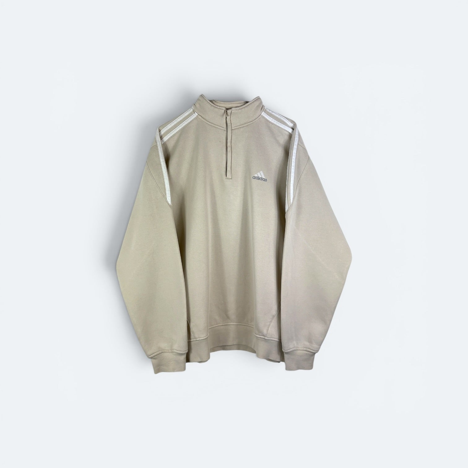 Adidas Vintage Sweater Beige M (SCHILD FEHLT) - Vinverse