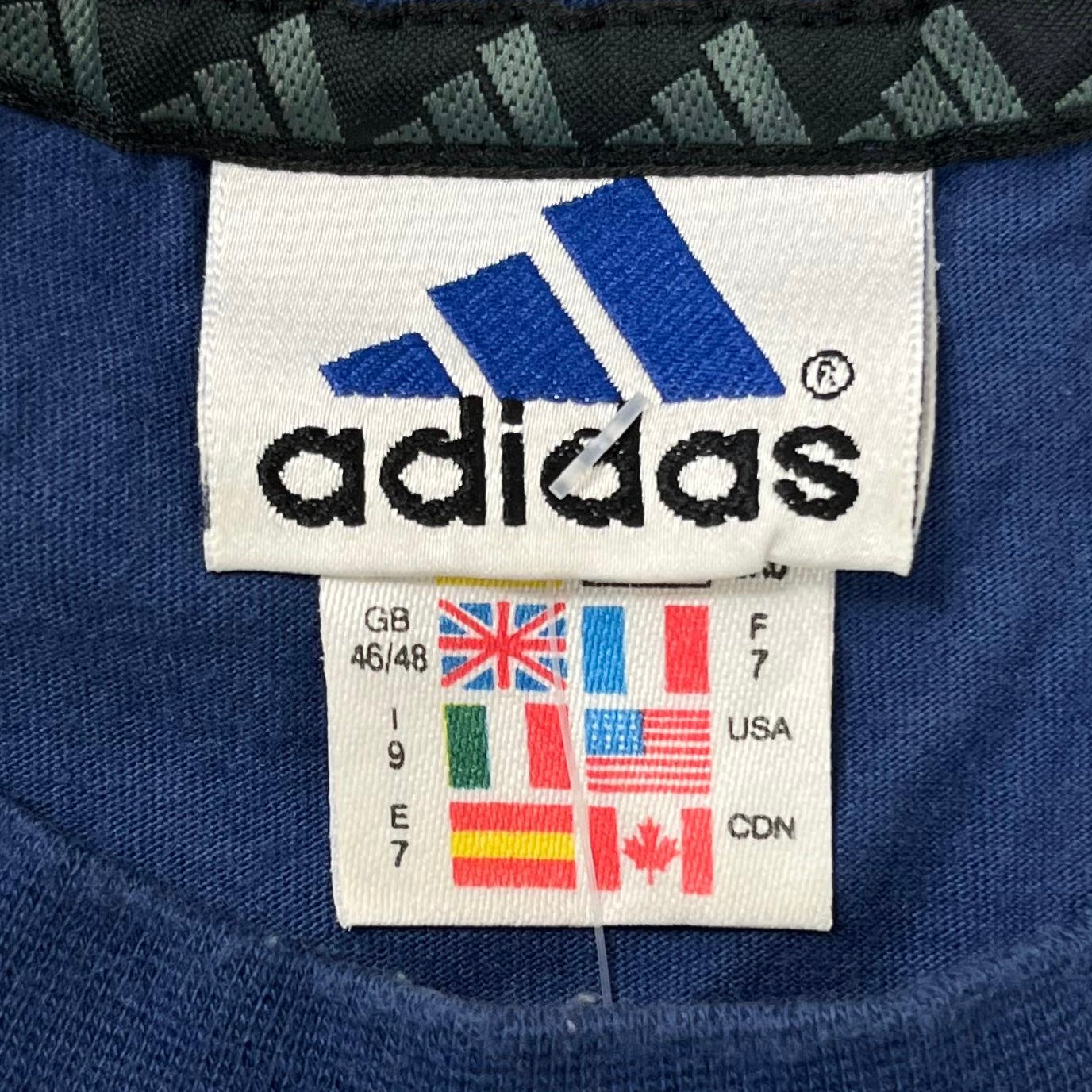 Adidas Shirt aus 2000 Blau XXL - Vinverse