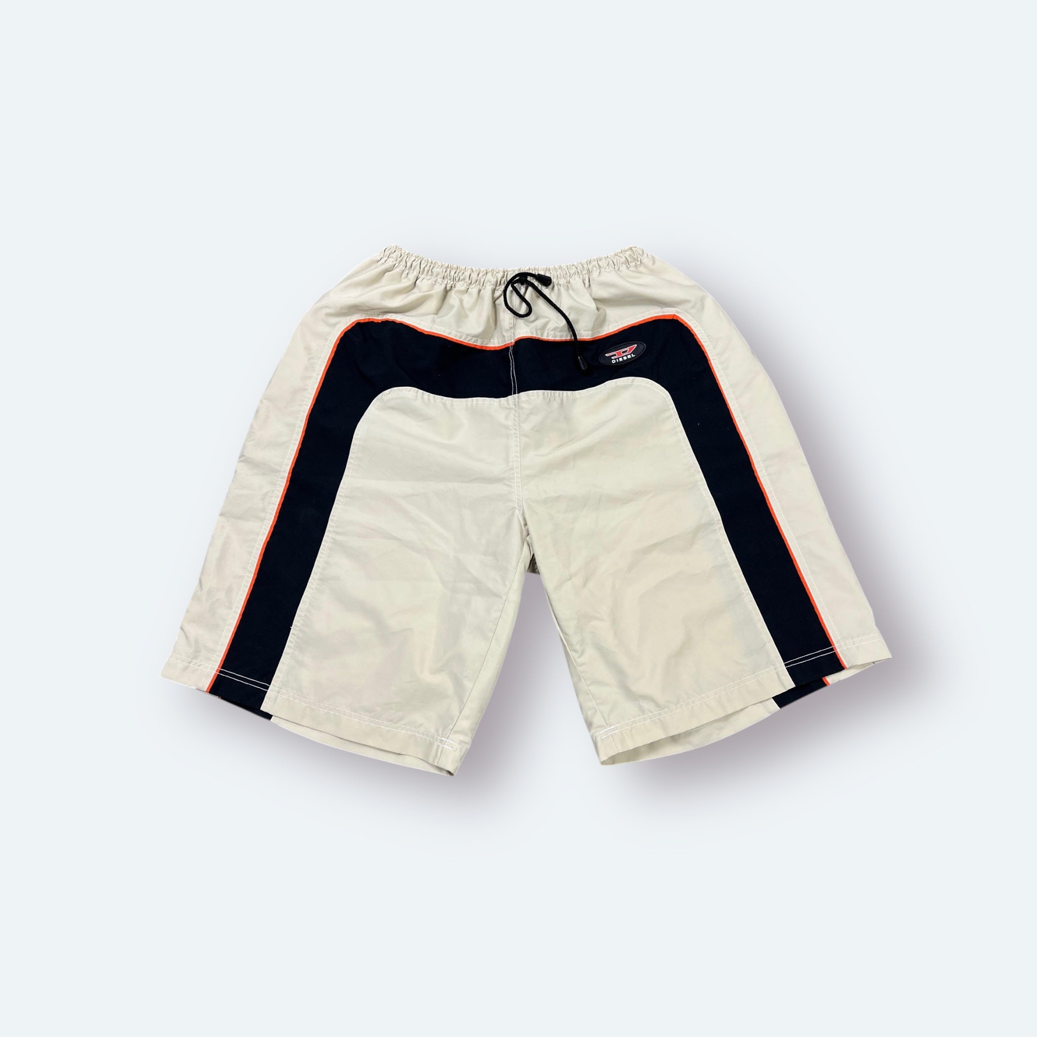 Diesel Vintage Short Beige Schwarz L - Vinverse